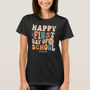 School Nurse Happy First Day Of School Teacher Stu T-Shirt