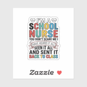School Nurse Heard It All Funny Teacher Shirt Desi