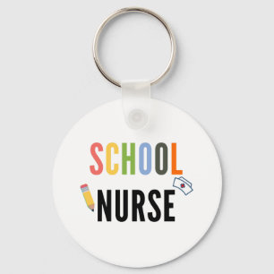 School Nurse  Key Ring