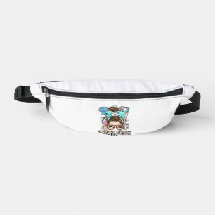 School Nurse Life Messy Bun Bum Bags