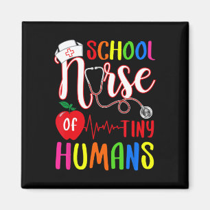 School Nurse Of Tiny Humans Nurse Byck To School Magnet