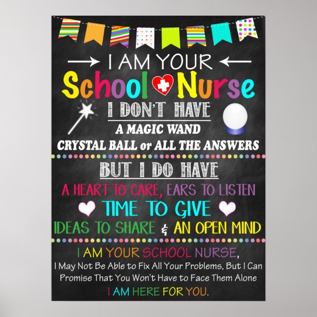 School Nurse Office Decor Poster (Front)