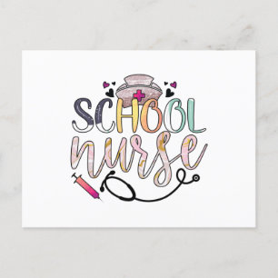 School Nurse Postcard