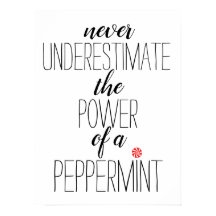 School Nurse Quote : power of a peppermint Poster