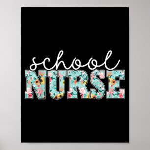 School Nurse School Doctor Profession School Nurse Poster