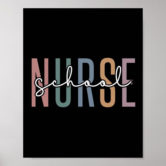 School Nurse | School Nurse RN appreciation gifts Poster (Front)