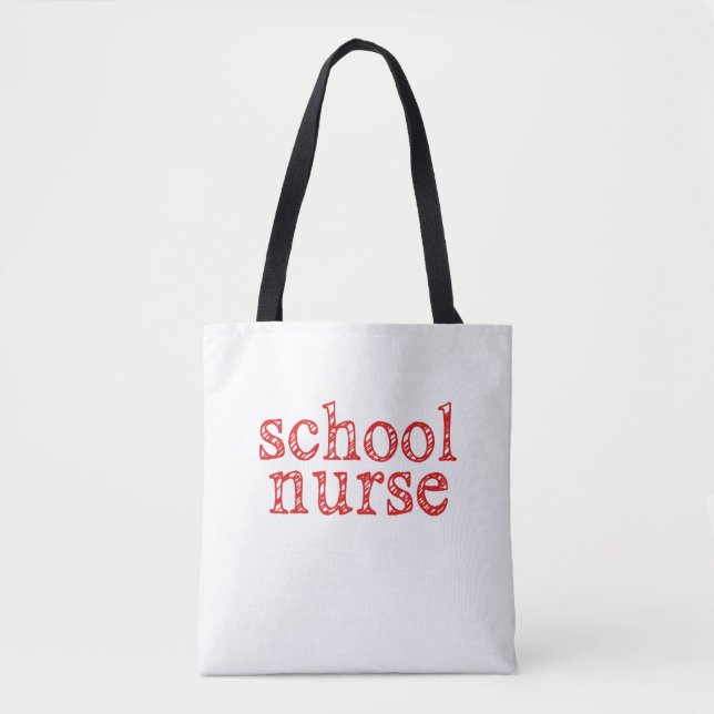 School Nurse tote bag (Front)