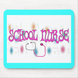 SCHOOL NURSE Unique Gifts Items Mouse Mat