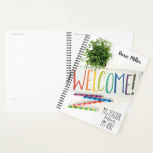 School Nurse WELCOME- My Teacher Knows I'm Here Planner
