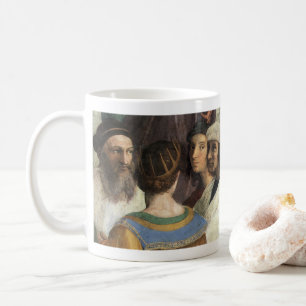 School of Athens by Raphael, Vintage Renaissance Coffee Mug