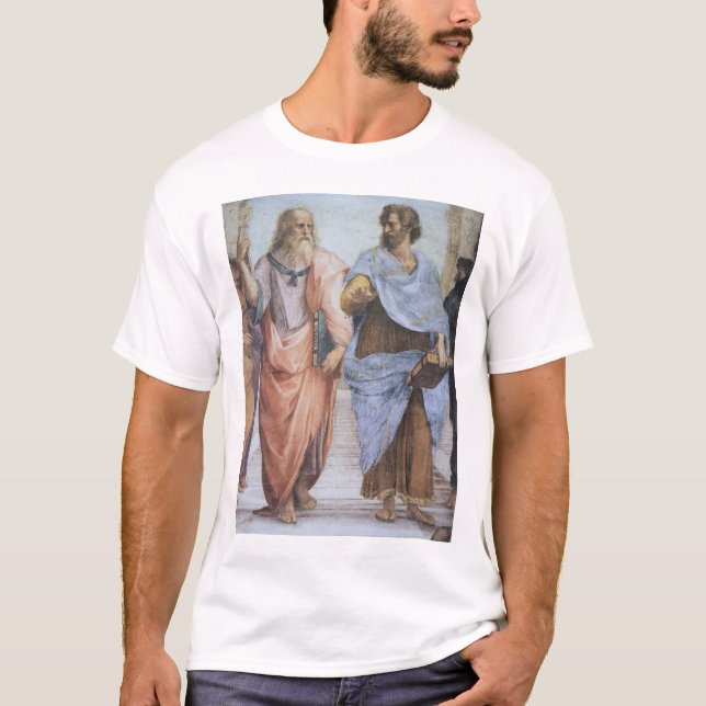 School of Athens (detail - Plato & Aristotle) T-Shirt (Front)