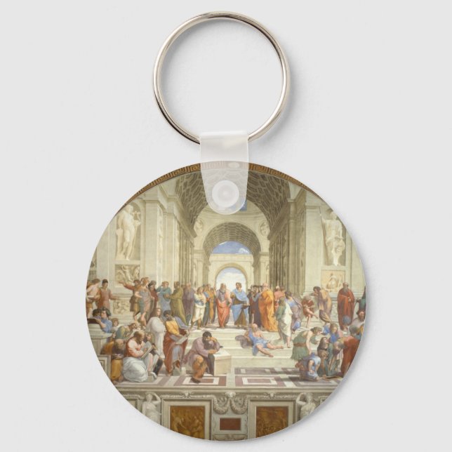 School of Athens Key Ring (Front)