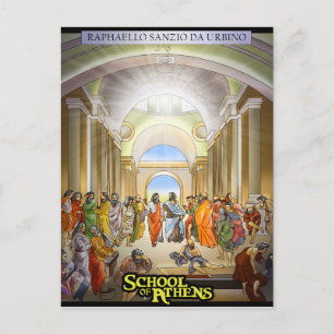 School of Athens  Postcard