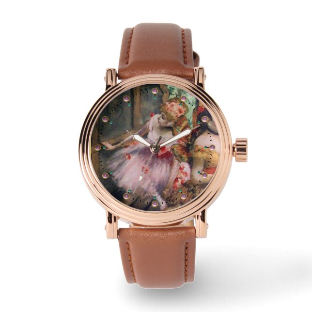 SCHOOL OF DANCE /BALLERINA  BALLET DANCERS IN PINK WATCH (Front)