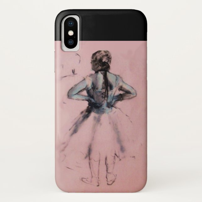 SCHOOL OF DANCE /PINK BALLERINA  BALLET DANCER Case-Mate iPhone CASE (Back)
