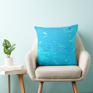 School of Fish in Ocean Cushion