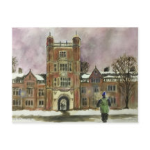 School of Law — Ann Arbor, Michigan Postcard