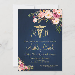 School of Nursing Graduation Invitation