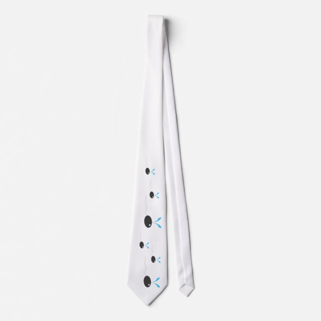 School of Sperm Whales Tie (Front)