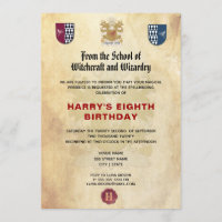 School of Witches and Wizards Birthday Party