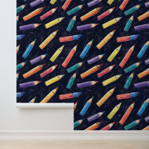 School Or Kindergarten Wall Decor Colourful Pencil