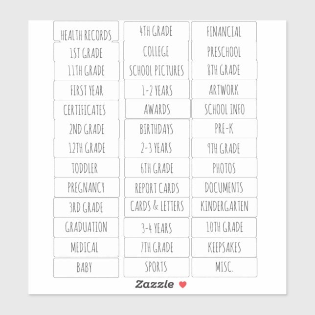 School Organization , School Memory (Sheet)