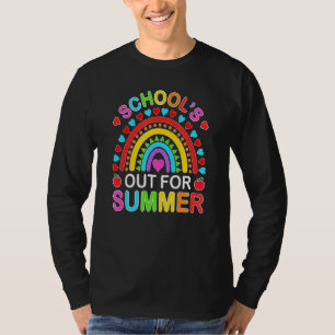 School Out For Summer Happy Last Day Of School Tea T-Shirt