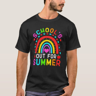 School Out For Summer Happy Last Day Of School Tea T-Shirt