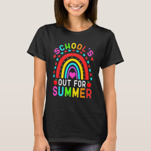 School Out For Summer Happy Last Day Of School Tea T-Shirt
