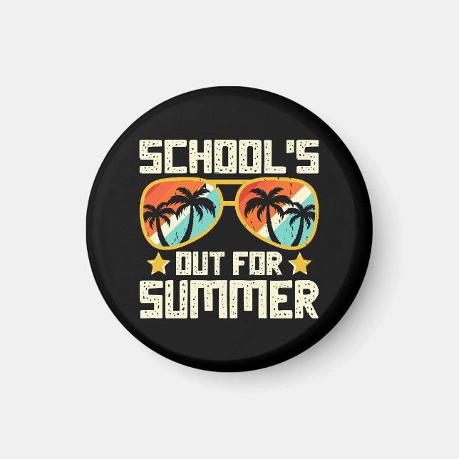 School Out For Summer Magnet (Front)