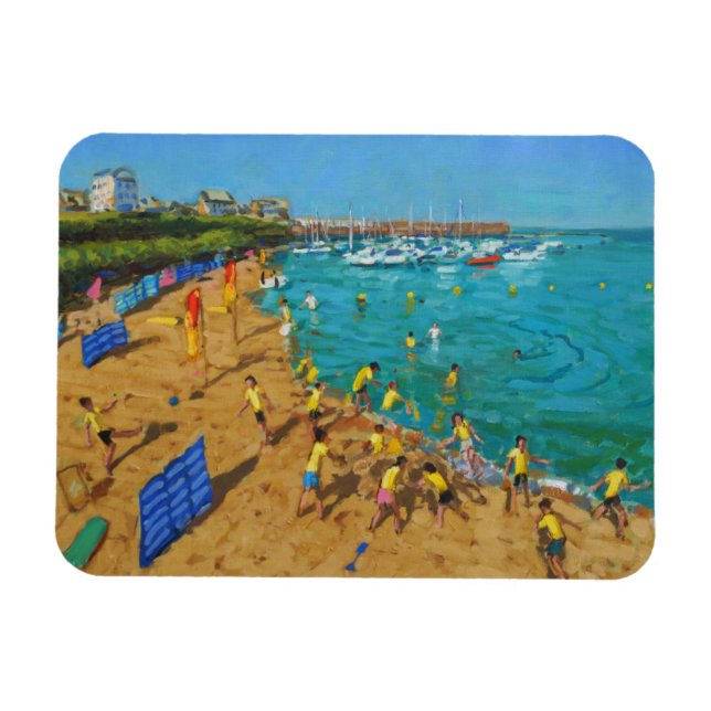 School outing New Quay Wales 2013 Magnet (Horizontal)