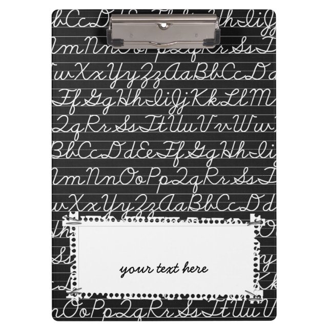School pattern clipboard (Front)