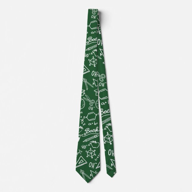 School pattern tie (Front)