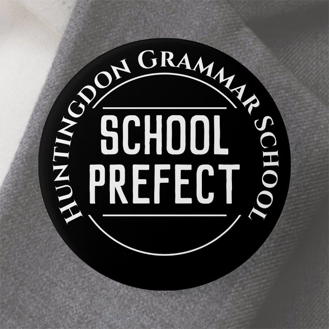 School Prefect Badge Button (Creator Uploaded)