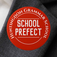 School Prefect Badge Button