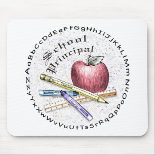 School Principal Mouse Mat