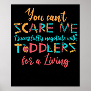 School Provider Child Care Daycare Teacher Poster