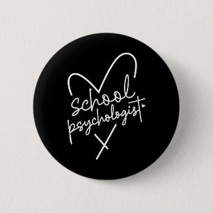 School Psychologist Byck To School Mental Health P 6 Cm Round Badge