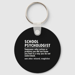 School Psychologist Definition Byck To School Fun Key Ring