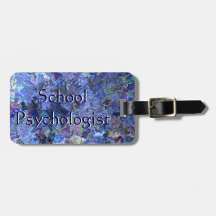 School Psychologist Luggage Tag