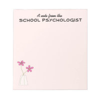 School Psychologist Note Pad (Small)