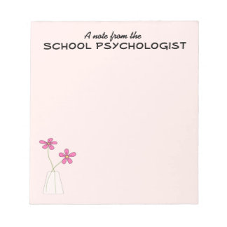 School Psychologist Note Pad (Small)