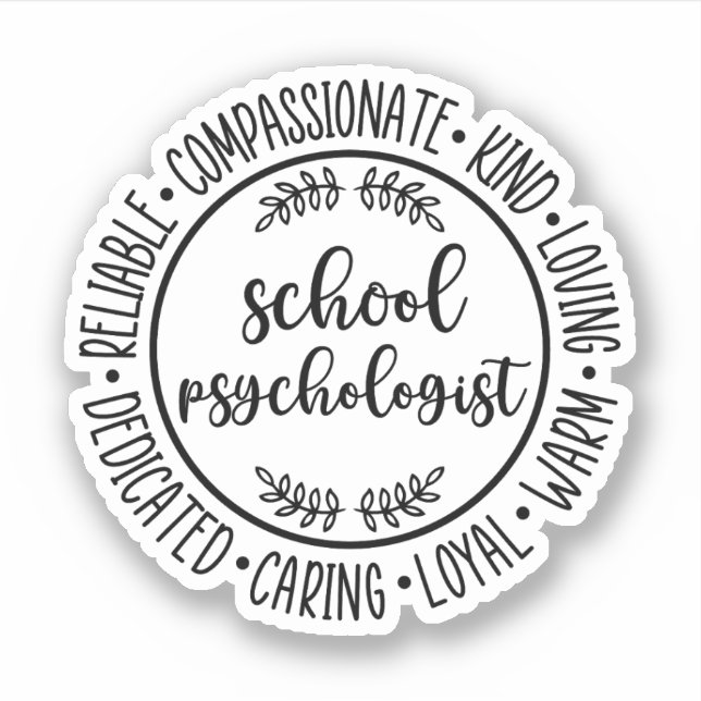 School Psychologist | School Psychology Student (Front)