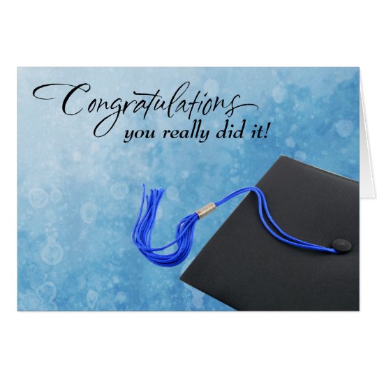 School Psychology Graduation Card