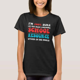 School Resource Officer SRO T-Shirt