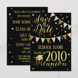 School Reunion Design Invitation