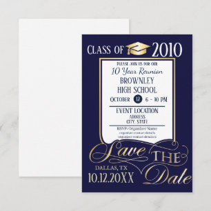 School Reunion Design Invitation