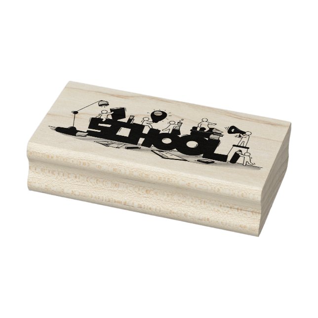 School Rubber Stamp (Stamp)