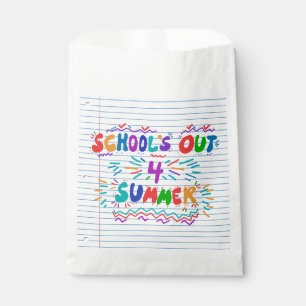 School’s out for summer favour bags