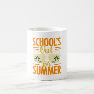 School’s Out For Summer Summertime Vacation Break  Coffee Mug